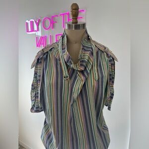 Isabel Marant Multicolor Striped Blouse